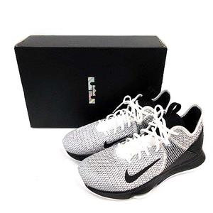 バスケットボールシューズ 黒/白 レブロン18 サイズ32cm 新品 ナイキ NIKE スニーカー レブロン ウィットネス LEBRON WITNESS IV EP