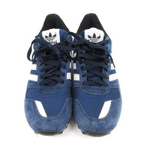 adidas アディダス CAMPUS スエード スニーカー 青 スリーライン