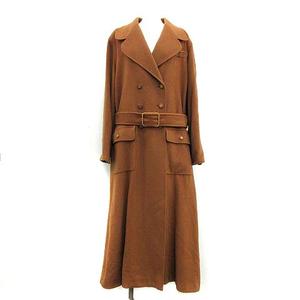 シャネル CHANEL 95AW トレンチコート アウター ダブル ロング ココ  