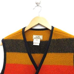 エルメス HERMES 希少 ロカバール ボーダー 上質 ウール コート 50 レアアイテム【HERMES/エルメス-ロカバールコート】が入荷しま