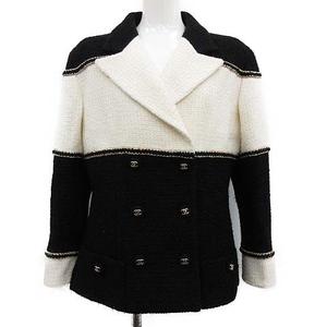 シャネル 20AW ツイード ジャケット　レディース　ジャケットのみ シャネル CHANEL ノーカラーツイードジャケット P76339 ピンク