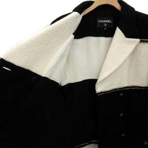 シャネル CHANEL 20AW ツイードジャケット ウール ココボタン バイ