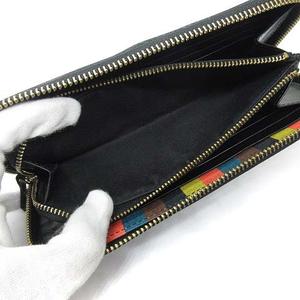 【新品・未使用】ポールスミス　長財布　ラウンドファスナー　うさぎ　ブラック　本革 ポールスミス PAUL SMITH 長財布 ラウンドジップ レザー うさぎ