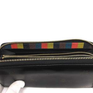 ポールスミス PAUL SMITH 長財布 ラウンドジップ レザー うさぎ