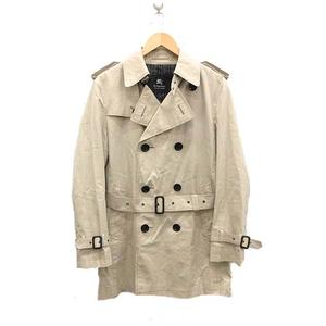 BURBERRY BLACK LABEL スプリングトレンチコート M ベージュ