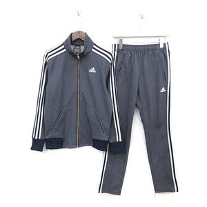 アディダス Adidas ジャージ セットアップ 上下 トラックジャケット テーパードパンツ イージー アイコニック サイドライン M 紺 カレッジネイビー Mf23 メンズ 081 ベクトルパーク