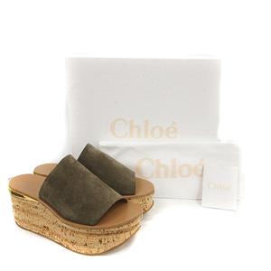 クロエ CHLOE DEUXIEME CLASSE取扱 19AW カミーユサンダル サボ 厚底  