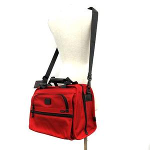 サムTUMI 22155RH ボストン ビジネス　2way バッグ　赤 TUMI トゥミ 22155RH ボストン ビジネス 2way バッグ 赤 トゥミ レッド