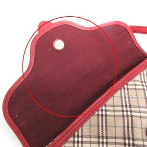 バーバリーブルーレーベル　ショルダーバッグ　赤 BURBERRYブルーレーベル☆ショルダーバッグ - メルカリ