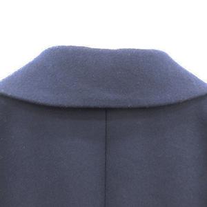 プラダ PRADA 19AW アウター Pコート ピーコート 中綿 ウール 48 L 紺