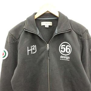 ハイドロゲン HYDROGEN 56design ジャケット スウェット ジップアップ 
