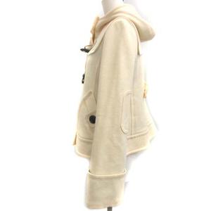 バーバリーBLUE LABEL ダッフルコート 38 アイボリー バーバリーブルーレーベル BURBERRY BLUE LABEL 38 M ダッフル