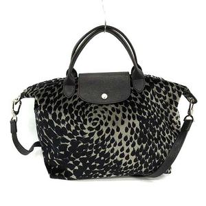 ロンシャン LONGCHAMP ハンドバッグ トート ショルダー 2WAY ベロア 総 