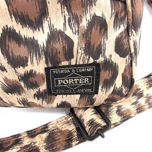 ヘッドポーター HEAD PORTER ショルダーバッグ レオパード ヒョウ柄