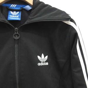 【お値下げ•美品】アディダス　オリジナルス　ジャージ ブラック アディダスオリジナルス adidas originals 14年 M トラック