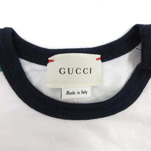 グッチ GUCCI キッズ Tシャツ カットソー シェリーライン スネーク 蛇 
