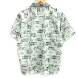 THE NORTH FACE レア　ノースフェイスアロハ　レーヨン入りL ザノースフェイス THE NORTH FACE M DOT AIR ALOHA アロハシャツ