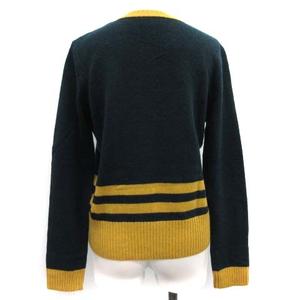 【POLO RALPH LAUREN】ダークグリーン セーター XS カシミヤ混