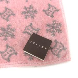 セリーヌ CELINE ポーチセット ハンカチ チーフ マカダム柄 赤