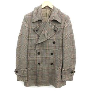 GUCCI グレー ウール ピーコート GUCCI グレー ウール ピーコート