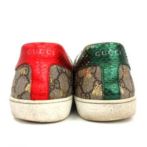 グッチ GUCCI ACE BEE GGスプリーム シェリーライン スニーカー 