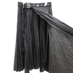 adidas HYKE プリーツスカート ラップスカートウエストストラップ付き 中古・古着通販】adidas (アディダス) HYKE (ハイク) WRAP SKIRT