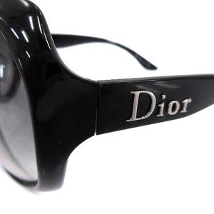 Dior ブラックラウンドサングラス　GLOSSY1 584LF Christian Dior 訳あり ディオール サングラス Glossy1 584/LF