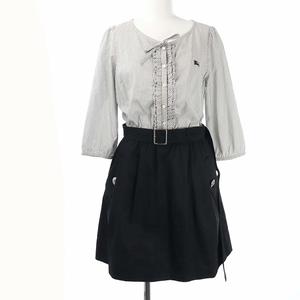 バーバリーブルーレーベル BURBERRY BLUE LABEL ドッキングワンピース 
