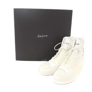 ヨウジヤマモト アディダス スニーカー ハイカット 26 白 BY9080 yohji
