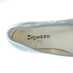 レペット Repetto デニム バレエシューズ フラットシューズ