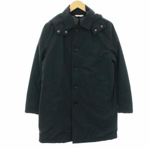ジャーナルスタンダード JOURNAL STANDARD 17AW ダウンコート アウター ミドル フード フーディ S 紺 ネイビー /YT メンズ