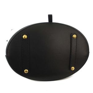 未使用品 バーバリー BURBERRY MD BUCKET PLU ショルダーバッグ レザー 