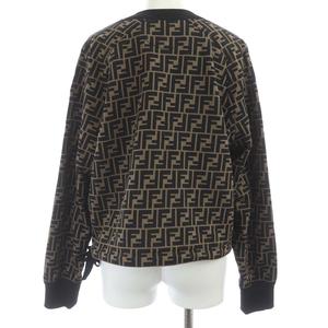 フェンディ FENDI ズッカ柄 スウェット トレーナー 長袖 プル