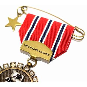 ポロ ラルフローレン POLO RALPH LAUREN バッジ ブローチ メダル