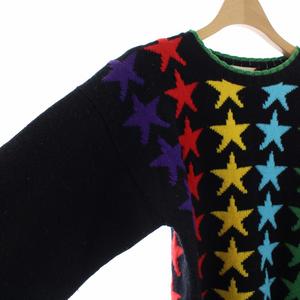 グッチ GUCCI 子供服 長袖 ニット セーター スター 星柄 クルーネック