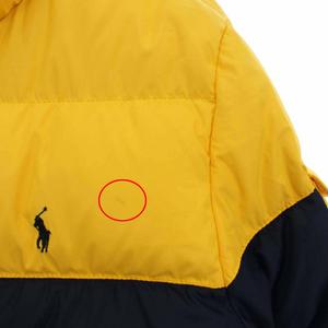 タグ付き　新品未使用　ラルフローレン　ダウン　キッズ　M 150 黄色　イエロー ポロ ラルフローレン POLO RALPH LAUREN キッズ 子供服 ダウン