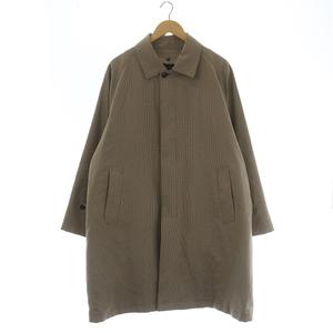 スティルバイハンド Still By Hand aw 撥水ウールシンサレートライナーコート ステンカラー ロング丈 比翼ボタン ウール 48 M 茶色 ブラウン ベージュ Si26 メンズ 081 ベクトルパーク