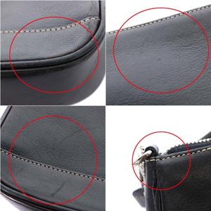 コーチ COACH ハンプトン レザー デミポーチ アクセサリーポーチ 黒