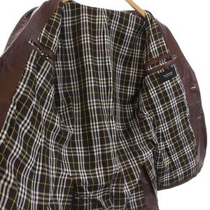 バーバリーブラックレーベル BURBERRY BLACK LABEL ラムレザー