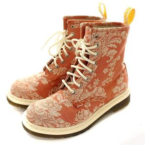 ドクターマーチン DR.MARTENS 8ホール 花柄 ブーツ CASHLIN キャンバス