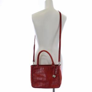 フルラ FURLA ショルダーバッグ ハンドバッグ 2way クロコ 型