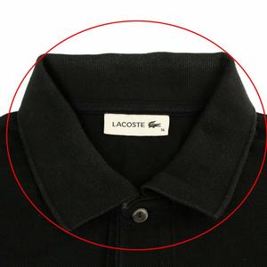 未使用　BRIEFING ブラック 半袖ポロワンピース M ラコステ LACOSTE 近年モデル コットン半袖ポロドレス EF120EL