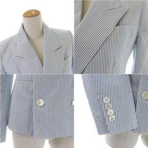 新品未使用　ラルフローレン　レディース　セットアップ　スーツ　ストライプ　M 未使用品 ポロ ラルフローレン POLO RALPH LAUREN スーツ