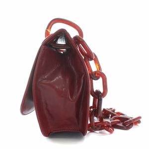 PRADA レッド ハンドバッグ 中古】 プラダ PRADA ハンドバッグ レザー サフィアーノ 2WAY