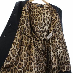 ドルガバ　ヒョウ柄トレンチコート ドルガバヒョウ柄トレンチコート