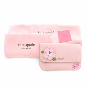 ケイトスペード KATE SPADE 長財布 二つ折り ポーチ ハワイ限定 レザー 