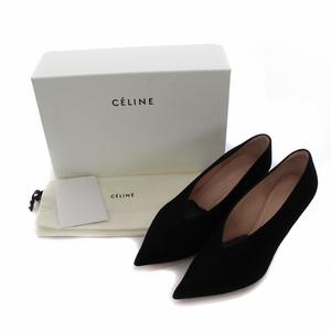 セリーヌ CELINE フィービー期 エッセンシャルV パンプス ポインテッド  