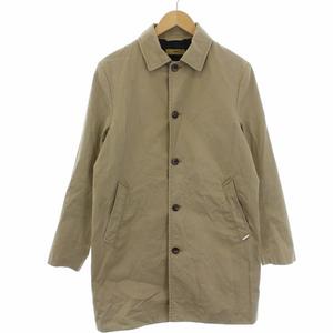 ディーゼル DIESEL SUPERIOR PROTECTION ステンカラーコート ミドル S ベージュ /BM メンズ