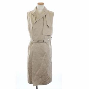 アリクス ALYX 1017 ALYX 9SM 21SS double breasted sleeveless trench coat ダブル スリーブレス トレンチコート アウター ロング 46 M ベージュ /KH メンズ