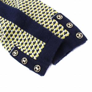 シャネル CHANEL 13SS 長袖 ニットカーディガン ココボタン ココマーク